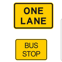 Panneau de signalisation solaire en aluminium réfléchissant personnalisé pour la sécurité routière
