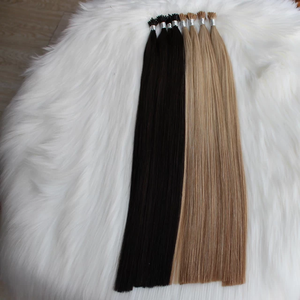 Jasmine Beauty Premium Quality Plastic Nano Tip Human Hair Extensions Virgin Keratin Plastic Nano Tip Straight Hair Extensions - Product Image 2
