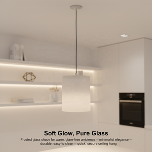 Lámpara de Pie Moderna Minimalista de Fábrica con Pantalla de <span class=keywords><strong>Vidrio</strong></span> Esmerilado Blanco <span class=keywords><strong>para</strong></span> Dormitorio, Hogar y Exteriores - Product Image 6
