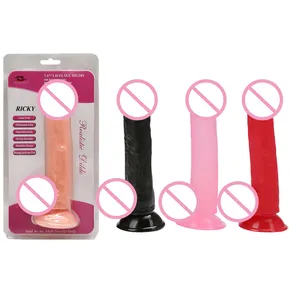 ดิลโด้อวัยวะเพศชายแท้8นิ้วดิลโด้วัสดุพีวีซีดิลโด้จริงสำหรับผู้ใหญ่ผู้หญิงของเล่นทางเพศสำหรับผู้ชาย - Product Image 1