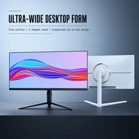 PC All in One 30 Inch Langsung dari Pabrik dengan Grafis Intel HD, Layar 2560x1080, Pilihan Prosesor AMD Celeron Core I3 I5 I7