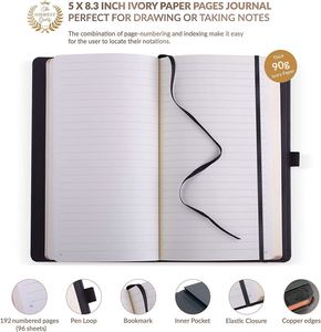 Journal d'écriture exclusif pour femmes et hommes, carnet de voyage pour notes quotidiennes, rêves ou planifications - Product Image 5