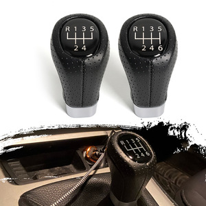 Car Gear <b>Knob</b> Leather 5 Speed 6 Speed Ergonomic For BMW <b>Shift</b> Lever - Product Image 1