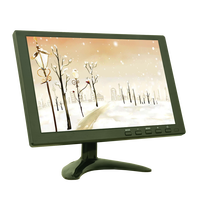 Moniteur LED HD 10,1 pouces, écran large, moniteur d'ordinateur LCD 10,1 pouces avec port HD