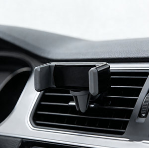 Soporte de teléfono para salpicadero de volante de coche con rejilla de ventilación de aire universal inteligente, resistente al agua, ABS, piezas de automóvil, Clip Manual de goma, soporte para GPS - Product Image 6