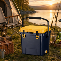 Glacière portable mini 13L, couleur personnalisée, en rotomoulage, pour le stockage des aliments, pique-nique en plein air, LLDPE, petite glacière isotherme