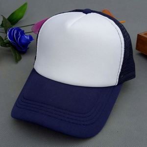 Structured Plain <b>Hats</b> Baseball Cap Bulk Mesh Trucker <b>Hat</b> <b>for</b> Men and Women Promotion Gift - Product Image 3