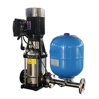 Pompe centrifuge verticale à fréquence variable à commande automatique intelligente pour la pressurisation de l'eau des villas et des immeubles de grande hauteur