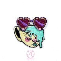 Support thermoscellé écologique appliqué à la main personnalisation mbossd patch de broderie de bordure découpé au laser
