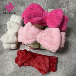Newest Adjustable Women Simple Candy Color Beauty Makeup <strong>Toweling</strong> Soft Salon <strong>SPA</strong> <strong>Facial</strong> Headband - Product Image 4