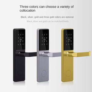 Serrure de porte intelligente en acier inoxydable 304 pour hôtel et appartement, serrure électronique à carte RFID, serrure de porte d'hôtel avec application TTLock - Product Image 3