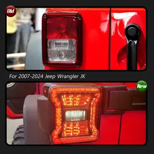 ไฟท้ายรถยนต์ TYPY สำหรับ Jeep Wrangler JK ปี 2007-2024 ไฟหน้าโปรเจคเตอร์ LED ไฟวิ่งกลางวัน อุปกรณ์ตกแต่งรถยนต์ - Product Image 2