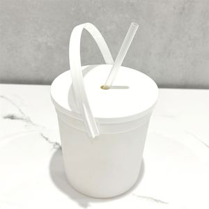 Seau à rhum réutilisable de 32 oz avec poignée et couvercle anti-éclaboussures, décorations de fête modernes pour bars à cocktails - Product Image 1