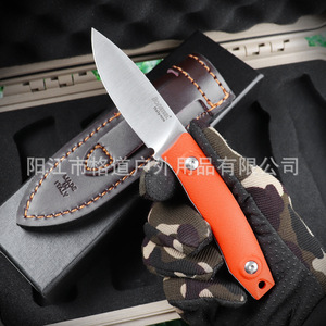 Gedoo Outdoor Integrated Straight Knife 9CR18mov Steel Camping Fruit Knife Outdoor <b>Small</b> Straight Knife G10 Handle Portable - Product Image 3