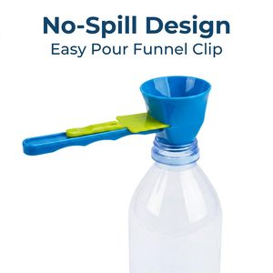 Wholesale Reusable Kitchen Plastic <b>Measuring</b> <b>Spoons</b> Powder Funnel Set - Product Image 2