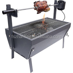 Outils galvanisés de gril de tige de broche de rôtisserie d'acier inoxydable avec la finition antiadhésive - Product Image 5