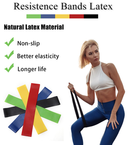 500mm 훈련 스포츠 액세서리 저항 스포츠 용품 홈 운동 장비 라텍스 도매 피트니스 밴드 - Product Image 2