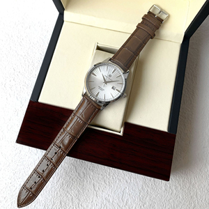 Reloj de pulsera para hombre PABLO RAEZ, nuevo, estilo ejecutivo, con segundos fluidos, resistente al agua, movimiento automático de cuarzo - Product Image 3
