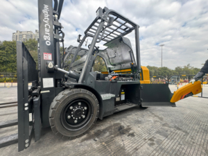 Montacargas Eléctrico de 4 Ruedas, Altura de Elevación de 3m-8m, Mini Montacargas Eléctrico de Mástil Bajo, Montacargas Telescópico Diésel Contrapesado, Montacargas Eléctrico - Product Image 3