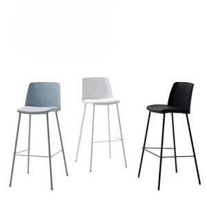 Taburetes de Bar Sillas altas Taburete de Bar de lujo de acrílico giratorio para cocina de mostrador - Product Image 1