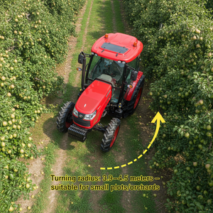 Tracteur agricole multifonctionnel 4x4 TT1604 avec prise de force et attelage 3 points - Product Image 5