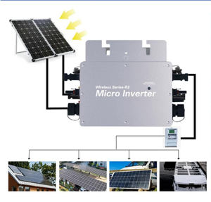 Nuevo Microinversor Solar Fotovoltaico Conectado a la Red WVC-350W <span class=keywords><strong>con</strong></span> MPPT Integrado y WiFi para el Hogar - Product Image 5