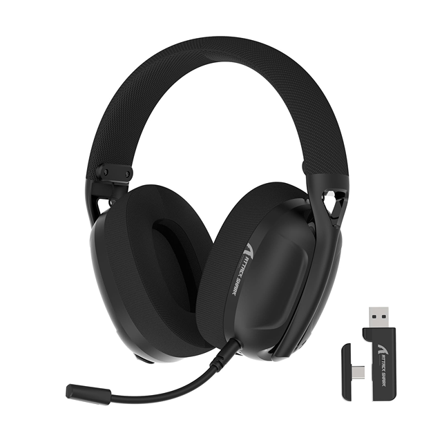 ATTACK SHARK L80 Light Weight Gaming Headset Lightspeed 3.5mm Audio Jack with Microphone for PS5 PS4 PC Mobile