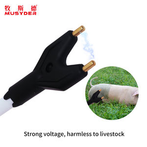 Musyder Marque privée Outil de conduite de bétail éprouvé en ferme 2000mA Poignée confortable Prodder électrique pour porcs - Product Image 4