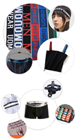 Bande élastique jacquard personnalisée en usine de 5 cm avec logo marguerite, sangle de soutien-gorge en nylon, sangle en spandex pour chaussures de sport et sacs
