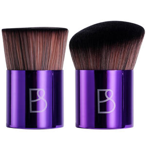 แปรงคา<span class=keywords><strong>บ</strong></span>ูกิสีม่วง 2 ชิ้น แบ<span class=keywords><strong>บ</strong></span>พกพา หัวแปรงแ<span class=keywords><strong>บ</strong></span>นเฉียง สำหรับรองพื้นชนิดน้ำ ครีม แป้งฝุ่น <span class=keywords><strong>บ</strong></span>ลัชออน แปรงคา<span class=keywords><strong>บ</strong></span>ูกิขนาดใหญ่ ขนแปรงฟู - Product Image 1