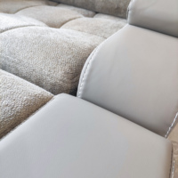 Fauteuil et lit de massage électrique moderne pour hôtel avec station de pédicure et de réflexologie, caractéristiques réglables, construction durable