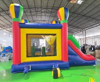 Centre de jeux gonflable pour enfants en PVC sécurisé avec toboggan, château gonflable d'extérieur