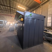 Collecteur de poussière en acier au carbone thermolaqué, surface antirouille pour la séparation des poussières de fonderie