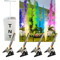 Machine de Révélation de Sexe TNT à Démarrage en un Clic, Stock en Gros, avec Poudre Rose ou Bleue, Effets Spéciaux Feux d'Artifice, Canon à Confettis et Vaporisateur pour Fête Prénatale