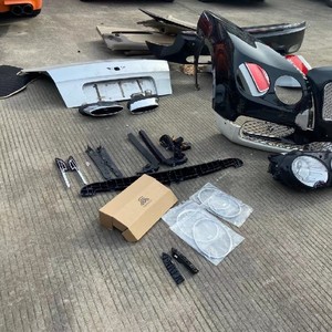 Per <span class=keywords><strong>Bentley</strong></span> Flying Spur <span class=keywords><strong>Continental</strong></span> GT vecchio modello nuovo aggiornamento del gruppo anteriore posteriore Surround fari parafanghi traino - Product Image 2