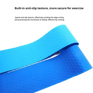 Vente directe d'usine Bande de résistance en latex naturel avec logo Libenli 22032101 Entraînement à domicile pour les hanches Yoga - Product Image 3