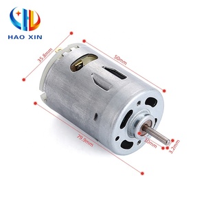 맞춤형 5cm 저속 미니 소형 엔진 RS545 12v 마이크로 전기 브러시 <span class=keywords><strong>DC</strong></span> 팬 모터 - Product Image 1