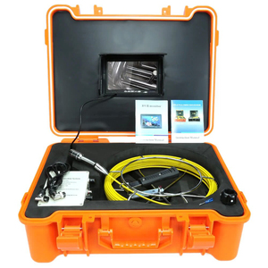<span class=keywords><strong>Endoscopio</strong></span> Industriale con Lente da 23mm, Cavo in Fibra di Vetro da 20M, Sistema di Ispezione Video <span class=keywords><strong>per</strong></span> Tubi Fognari, Monitor LCD da 7'', CMOS 720P HD DVR - Product Image 1