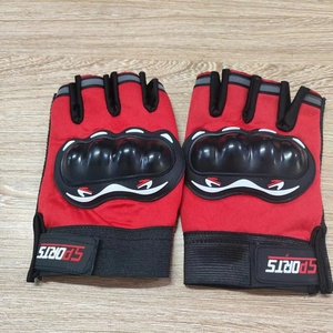 Guantes de medio dedo guantes de motociclismo al aire libre Protección deportiva fitness - Product Image 1