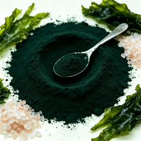 Poudre de Spiruline de Qualité Alimentaire en Gros, Vente Chaude d'Usine, Riche en Phycocyanine