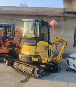 Excavatrices Komatsu PC30MR d'occasion fabriquées au Japon, mini-excavatrice de 3 tonnes |   Pompe hydraulique Shimadzu pour chenilles en caoutchouc - Product Image 4