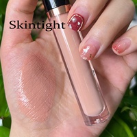 Gloss à lèvres repulpant personnalisé avec crayon à lèvres, coffret marque privée pour rouges à lèvres longue tenue, rouge à lèvres nude le plus vendu