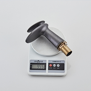 Grifo de lavabo tipo <span class=keywords><strong>cascada</strong></span> para baño, monomando, de un solo orificio, de latón macizo, con válvula de cerámica contemporánea - Product Image 6