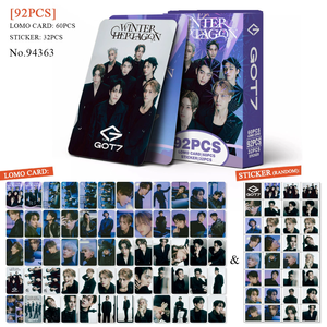 Scheda fotografica KPOP 92 pz/scatola GOT7 NESTFEST tessera fotografica Lomo <span class=keywords><strong>Card</strong></span> - Product Image 2