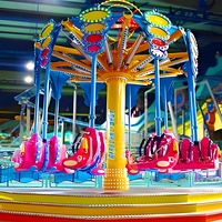 Manèges Spirale à Jets Rotatifs Époustouflants pour Parcs d'Attractions et Fêtes Foraines à Vendre