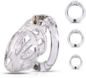 YPM Hot BDSM Sex Toy Cock Cage Cock Ring Penis Cage Male Chastity Devices Penis Lock for Men
