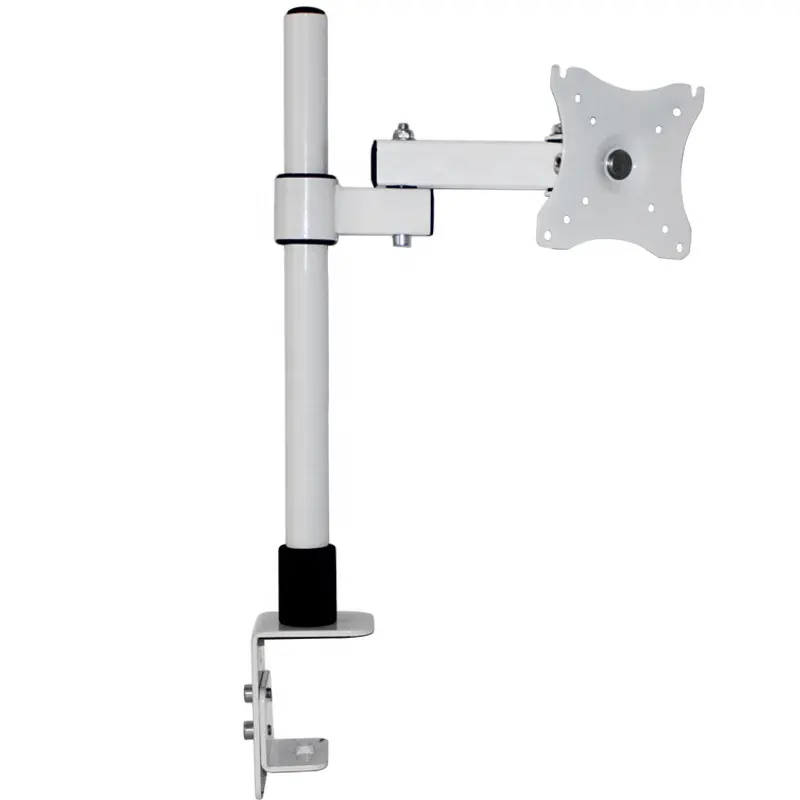 Low Price Stainless Steel Standing Mount Single Lcd Monitor Stand Arm