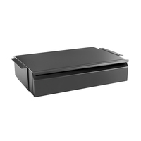 DA02-1 sous le bureau tiroir caché mince métal organisateur bureau Table boîte de rangement gain de place maison bureau accessoires