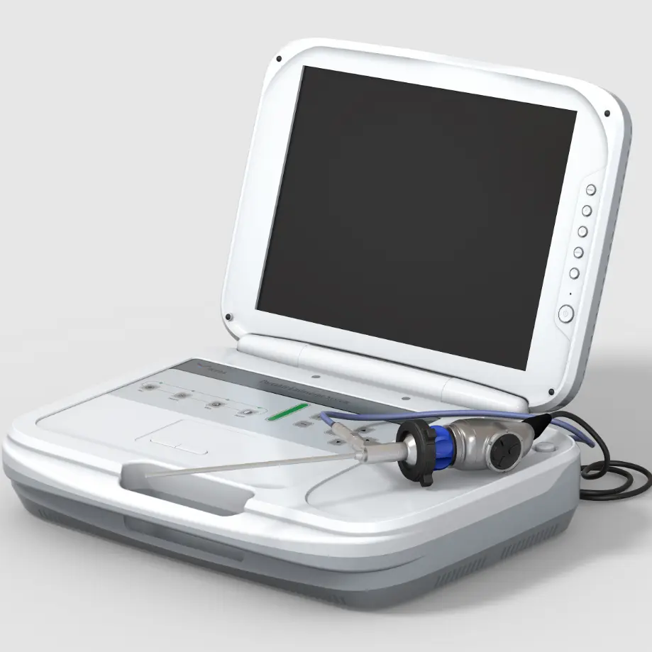 ENT用LED光源付きYKD-9003医療用FHDポータブル内視鏡カメラ