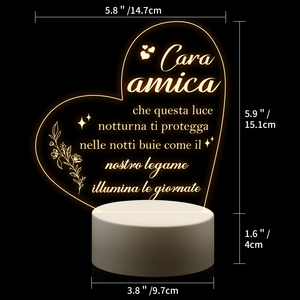 Best Selling 3D Illusion LED Lamps Creative Cartoon Mini Warm Acrylic Modern Plug-In LED Desk Lamp Night <b>Light</b> Bedroom ABS - Product Image 3